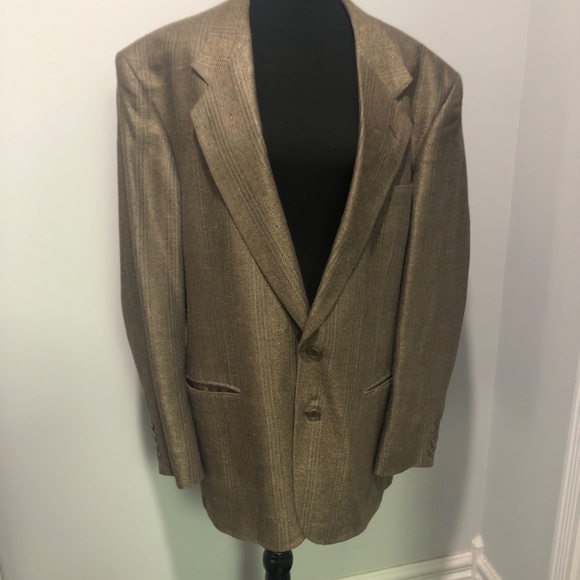 Silk Men’s 46R Italian Blazer - Picture 2 of 6